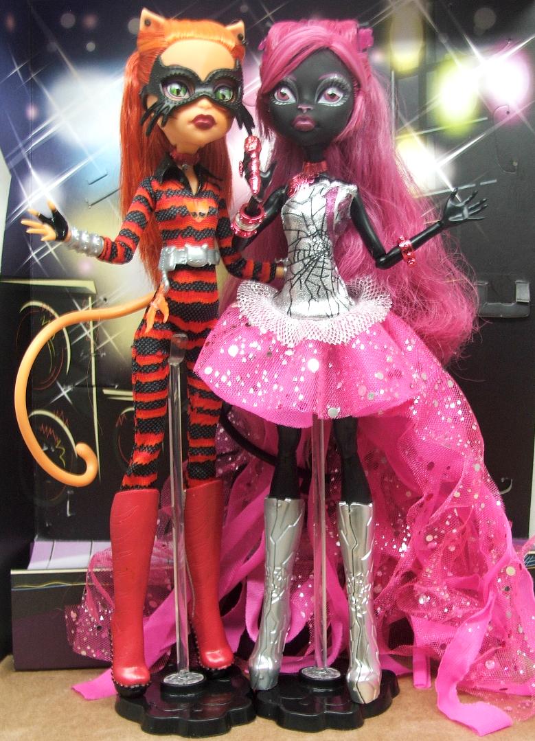 monster high catty noir and toralei