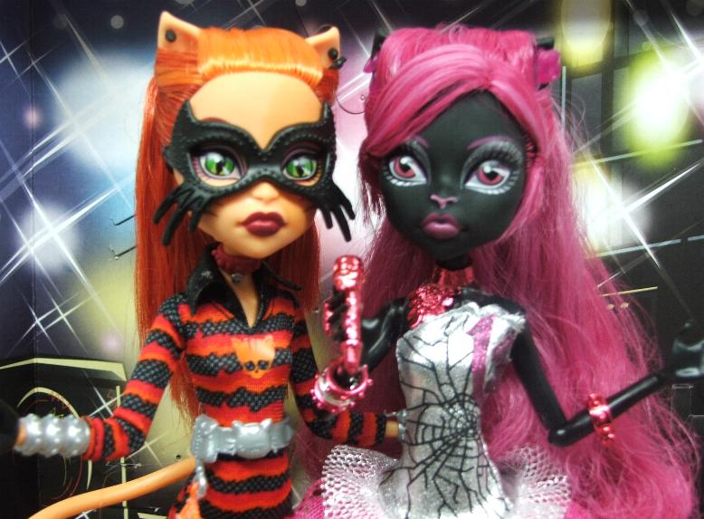 monster high catty noir and toralei