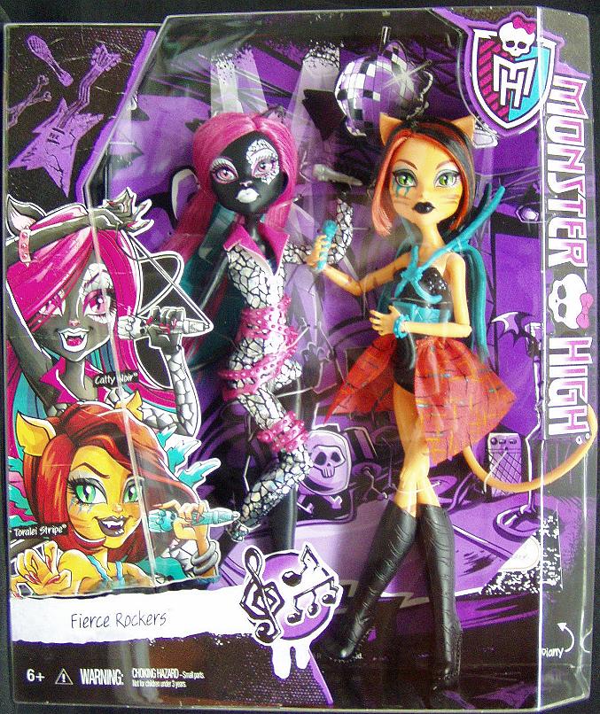 monster high catty noir and toralei